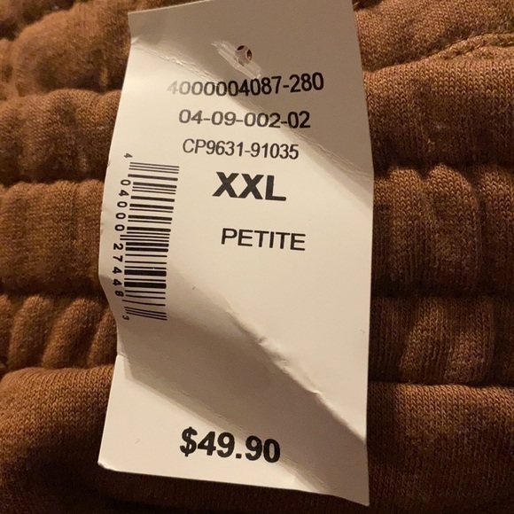 Cotton Blend French Terry Jogger - Picture 4 of 4